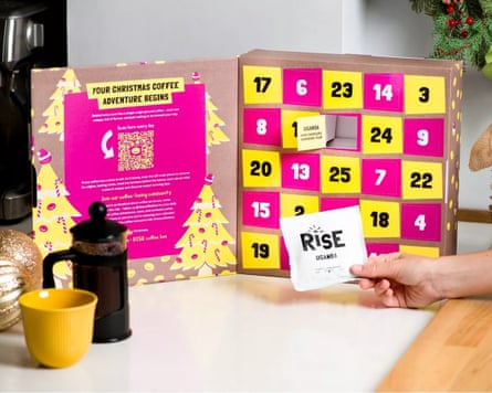 RISE coffee box Coffee Advent calendar, 408g