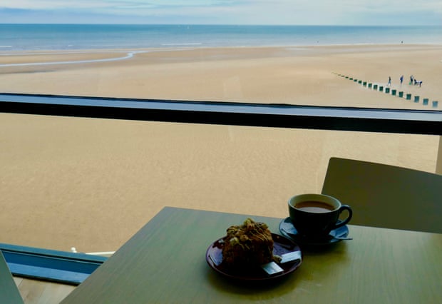 Scone with a view at Brid Spa.