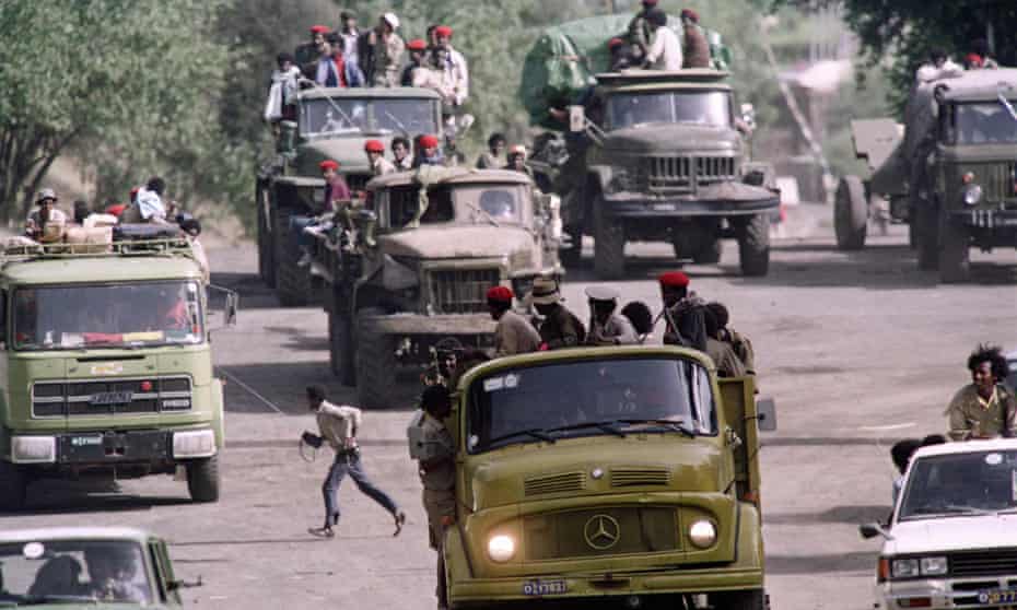Ethiopian People’s Revolutionary Democratic Front (EPRDF) reinforcements in 1991