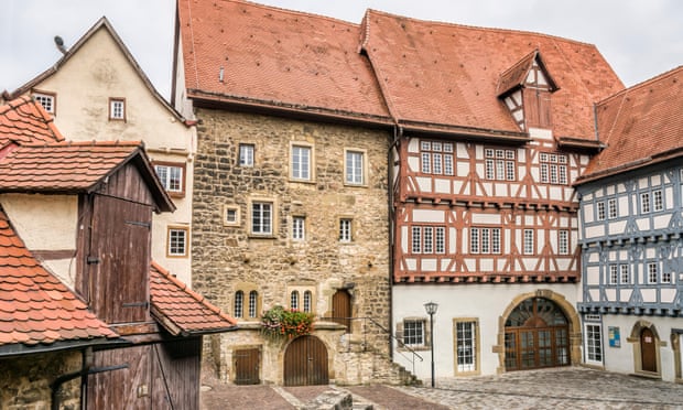 Timber frame houses in Bad Wimpfen.