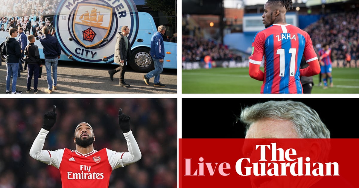 Manchester City v Crystal Palace, Arsenal v Sheffield United and more – live!