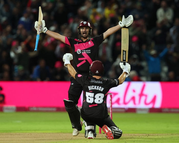 Somerset pull off record chase against Hampshire to claim T20 Blast title