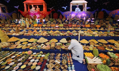 Diwali celebrations, to mark the Hindu new year, in London.