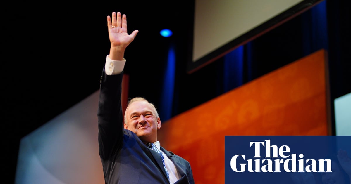 Lib Dems the last block against forces of darkness' led by Farage, says Ed Davey