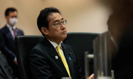 Japan’s prime minister Fumio Kishida.