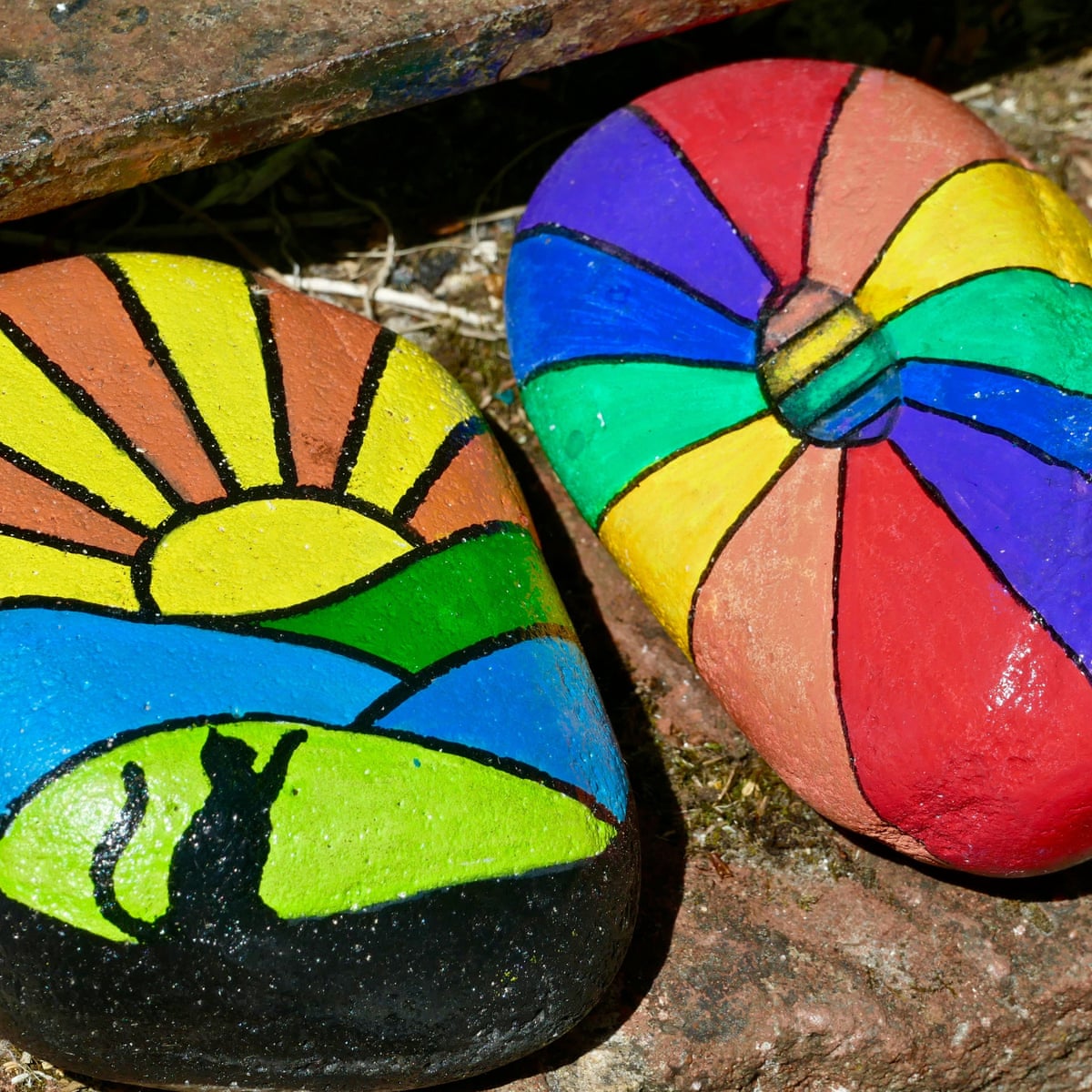 15+ Images Of Painted Rocks