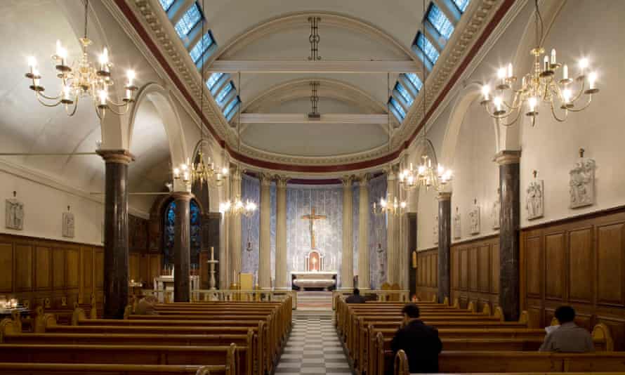 Solitude and soul … St Mary Moorfields, the City of London.