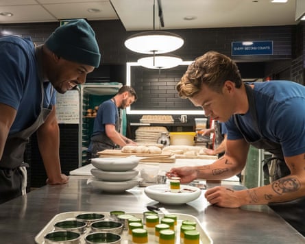 Chefs in kitchen