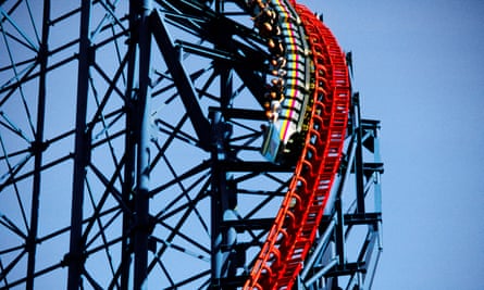 The Big Dipper ride at Blackpool Pleasure Beach celebrates its centenary this year.