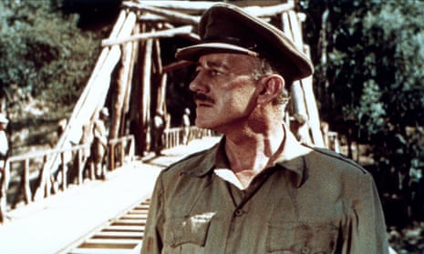 Alec Guinness in The Bridge on the River Kwai.