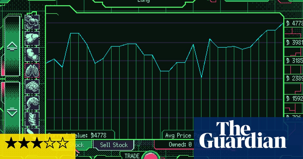 Space Warlord Organ Trading Simulator review – ghoulish satire of human greed