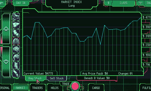 Space Warlord Organ Trading Simulator screen grab
