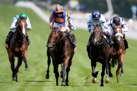 Ryan Moore rides Man’s Best Friend to victory at Goodwood