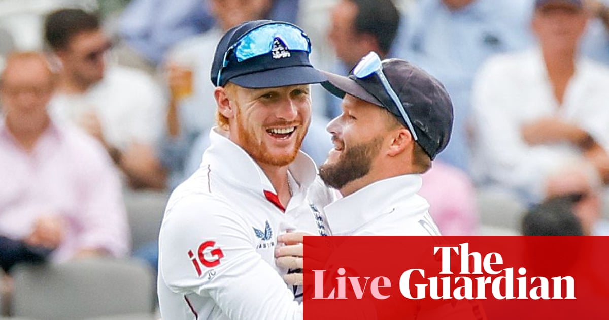 England v Pakistan: second men’s cricket Test, day two – live