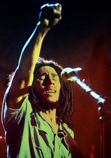 Seductive truths … Bob Marley.
