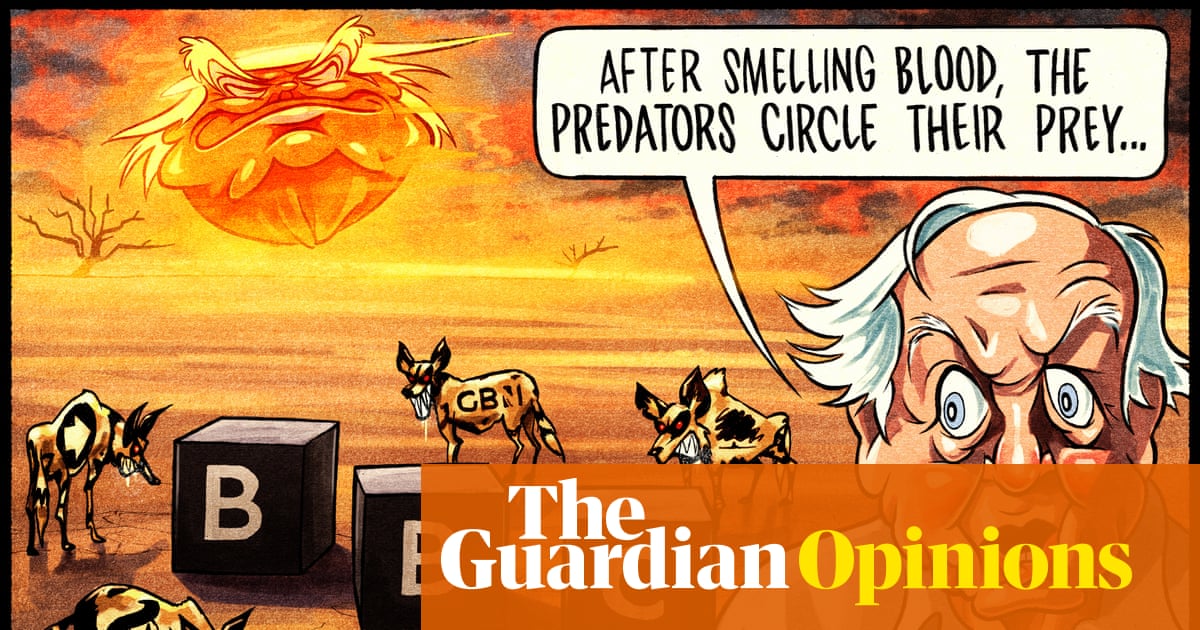 Ben Jennings on the BBC resignations – cartoon