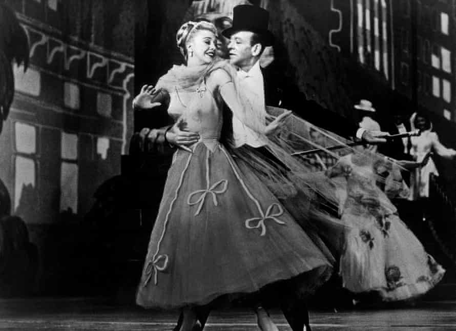 Ginger Rogers and Fred Astaire in Top Hat.
