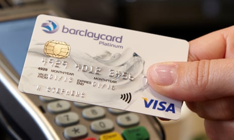 Barclaycard Visa in use