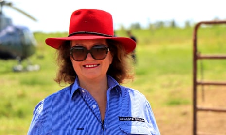 Gina Rinehart.