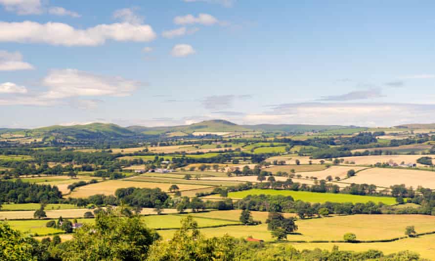 Wenlock Edge in Shropshire