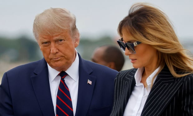 President Donald Trump and the first lady, Melania Trump, both tested positive for coronavirus.