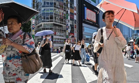 Japan swelters through 'abnormal' autumn, with warnings of more heat to come | Japan | The Guardian