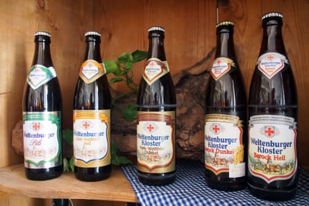 Bottles of Weltenburger Kloster
