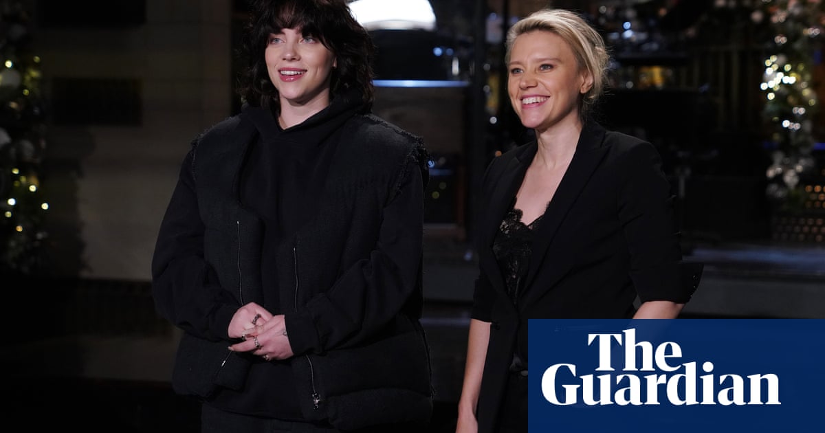 Saturday Night Live: Billie Eilish pulls double duty but festive cheer is hard to muster