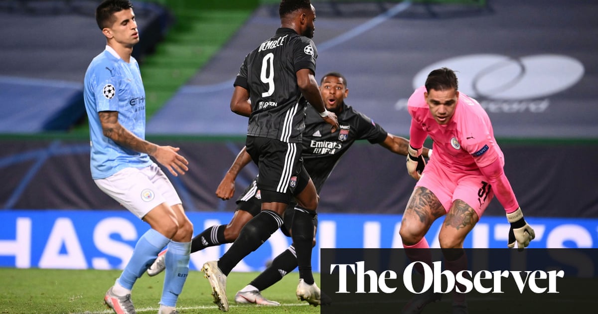 Dembélé at the double as Lyon crush Man Citys Champions League dream
