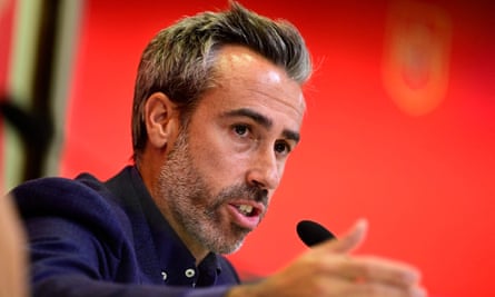 Jorge Vilda holds a press conference as he announces his much-changed Spain squad for games against Sweden and the USA.