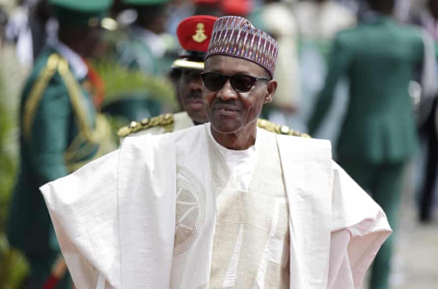 Nigerian president Muhammadu Buhari