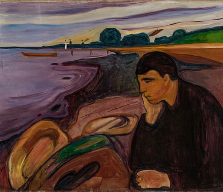 Melancholy, 1894-18996, by Edvard Munch.