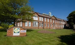 The facade of the Rothamsted Research Centre