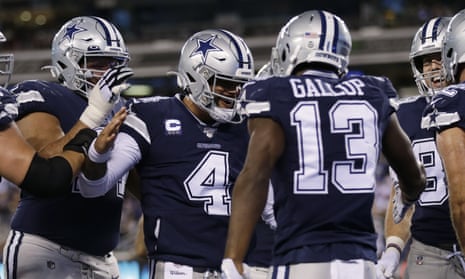 Dak Prescott leads Cowboys to win over Giants after cat stops play, NFL