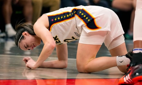 Caitlin Clark is no princess in a tower. Every hit is a strange compliment | Caitlin Clark | The Guardian