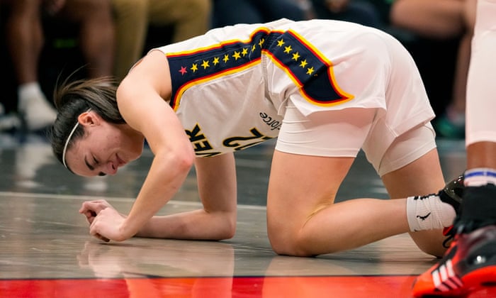 Caitlin Clark is no princess in a tower. Every hit is a strange compliment | Caitlin Clark | The Guardian