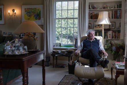 Ian Foxley at home in Yorkshire, March 2025.
