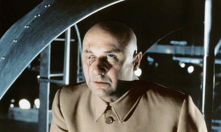 Donald Pleasance as Blofeld in You Only Live Twice.