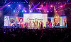‘A fine line between humor and flopping’: tech summit’s rap battle is the height of corporate cringe ‘A fine line between humor and flopping’: tech summit’s rap battle is the height of corporate cringe