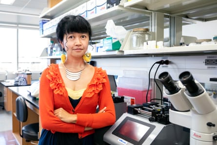 a women facing the camera