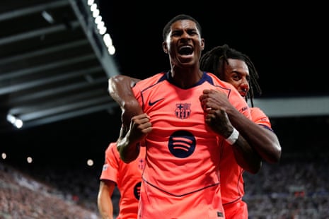 Barcelona’s Marcus Rashford