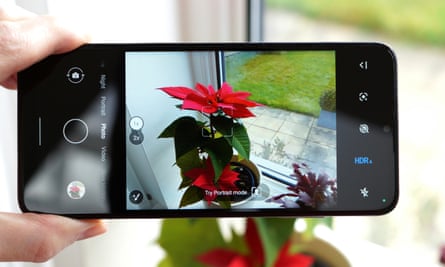 Un'immagine di uno smartphone Nokia G22