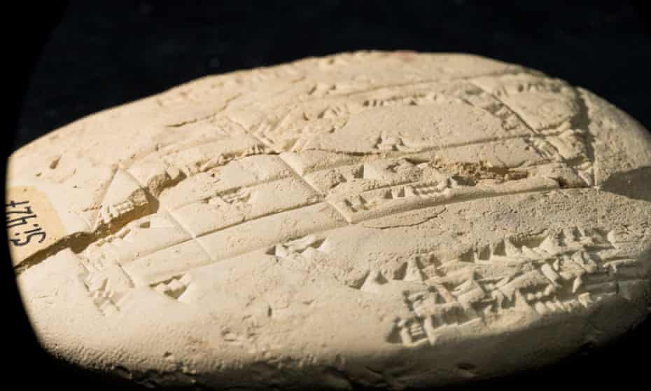 Applied geometry etched into a 3,700-year-old Babylonian clay tablet