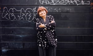 Agnès Varda in London.