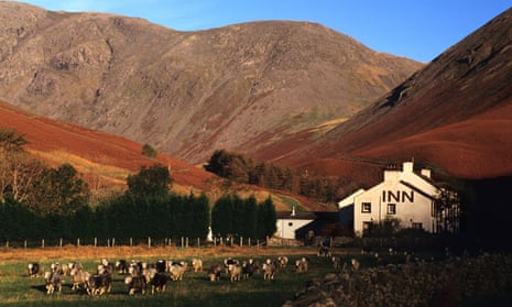 Are we there yet? The inn at Wasdale Head, Cumbria.