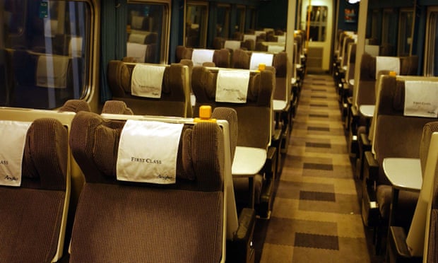 First Class train carriage