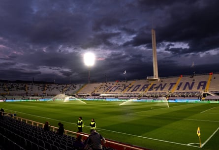 A wide view of Fiorentina’s Stadio Artemio Franchi