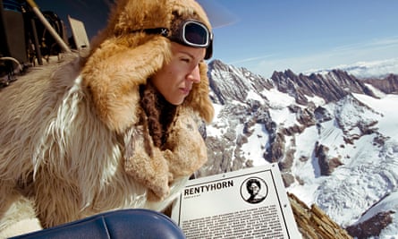 Sasha Huber dans son film Rentyhorn à Autograph, Londres.