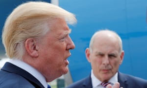 John Kelly said of Donald Trump: ‘He always listens. Sometimes he takes the opinion, sometimes he doesn’t.’