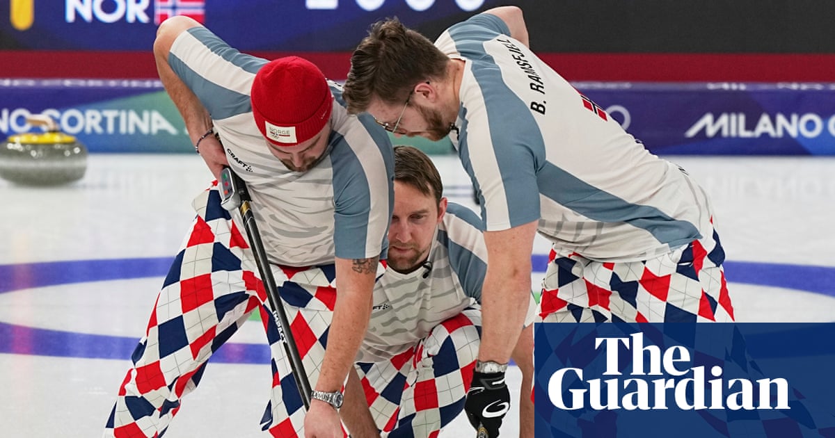 Norway curling team bring party pants back to Winter Olympics for ‘one-game’ tribute